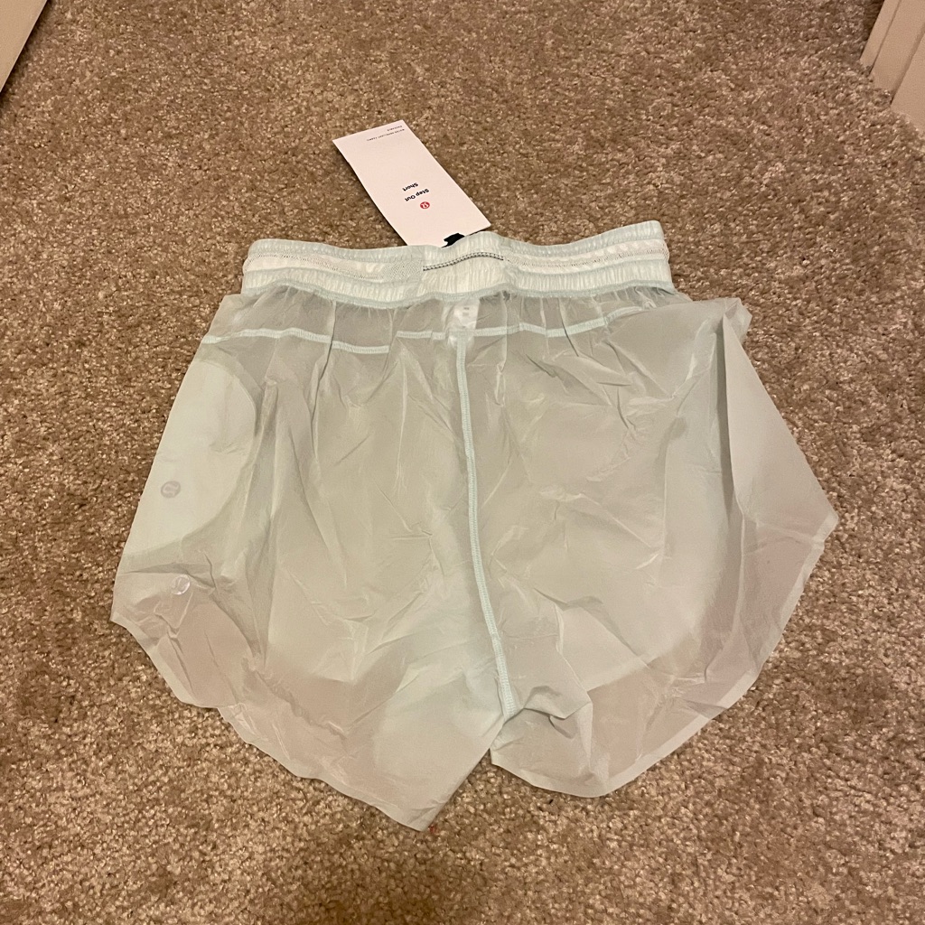 Lululemon Step Out Short 3 Ocean Air Brand New